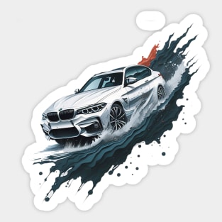 BMW In The Sky Sticker